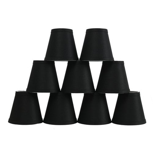 Urbanest Hardback 5'' Linen Empire Lamp Shade (Set of 9)