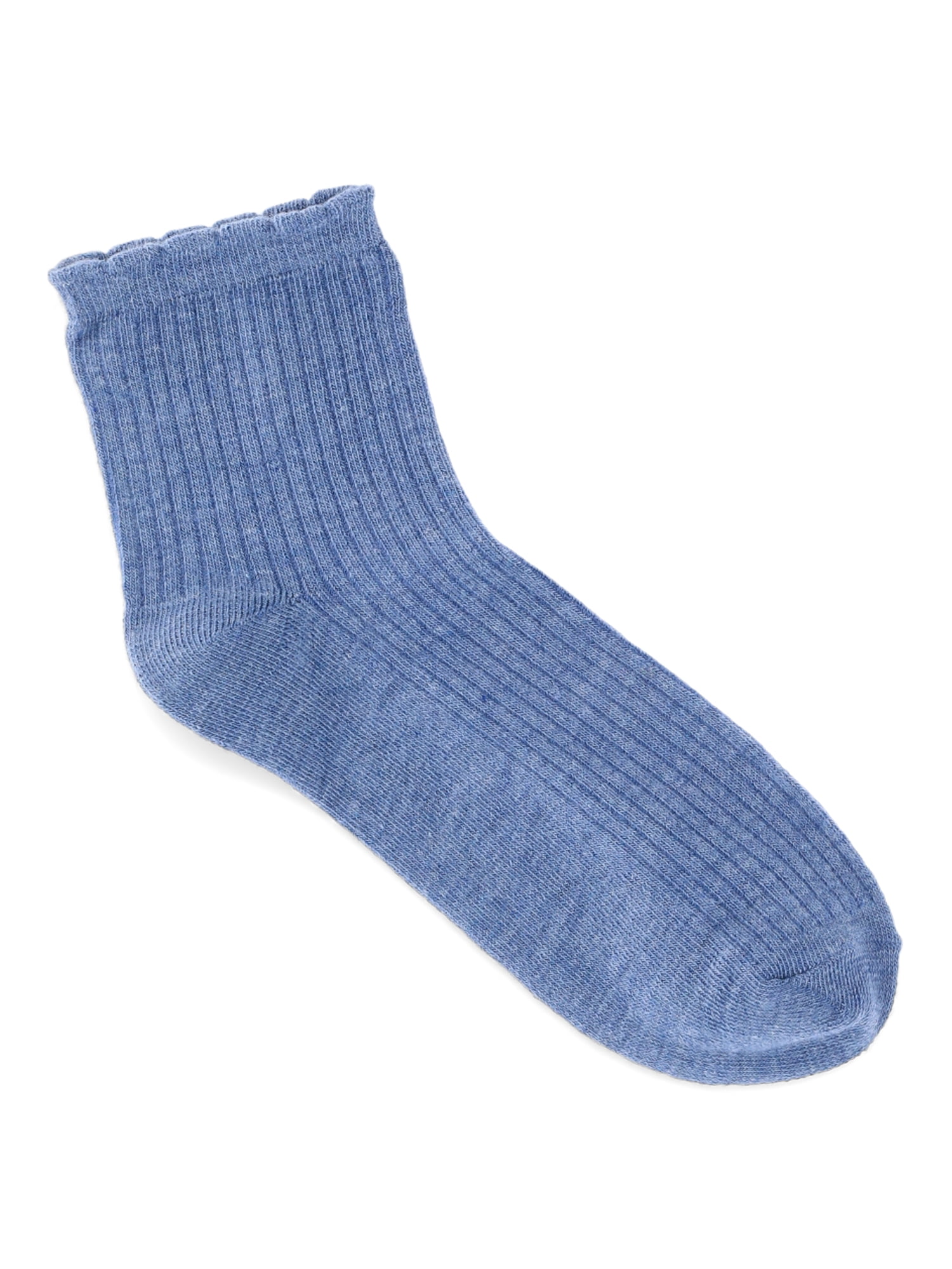 Joyspun Women’s Essentials Ankle Dress Socks, 6-Pack, Fits Shoe Sizes 4-10