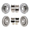 thumbnail image 1 of Transit Auto Front Rear Disc Brake Rotors and Ceramic Pads Kit for Car 2016 Chevrolet Camaro SS with 6.2L with Brembo Brakes K8T-104467, 1 of 11