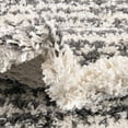 thumbnail image 5 of Rugs.com Serenity Shag Collection Rug – 10 Ft Round White Shag Rug Perfect For Kitchens, Dining Rooms, 5 of 6
