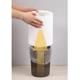 thumbnail image 6 of QIUYI Small Trash Can with Swing Lid Round Garbage Can for Kitchen, Bedroom, Home Office, Craft Room, Dorm Room, Powder Room, Bathroom Trash Bin (Black (2.1 Gal)), 6 of 7