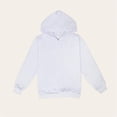 thumbnail image 4 of hengsof Girls Hoodie Sweatshirt Solid Color Fashion Casual Jacket Spring Fall Long Sleeve Pullover Sweatshirt, 4 of 5