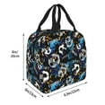thumbnail image 2 of Pofeuu Football Print Lunch Bag Lunch Box Large Capacity Insulated Lunch Bag for Adult, Leakproof Reusable Lunch Tote Bags for Work, 2 of 5