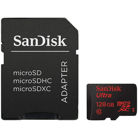 UPC 619659133757 product image for Sandisk 128 GB Ultra Microsdxc Memory Card with Adapter | upcitemdb.com