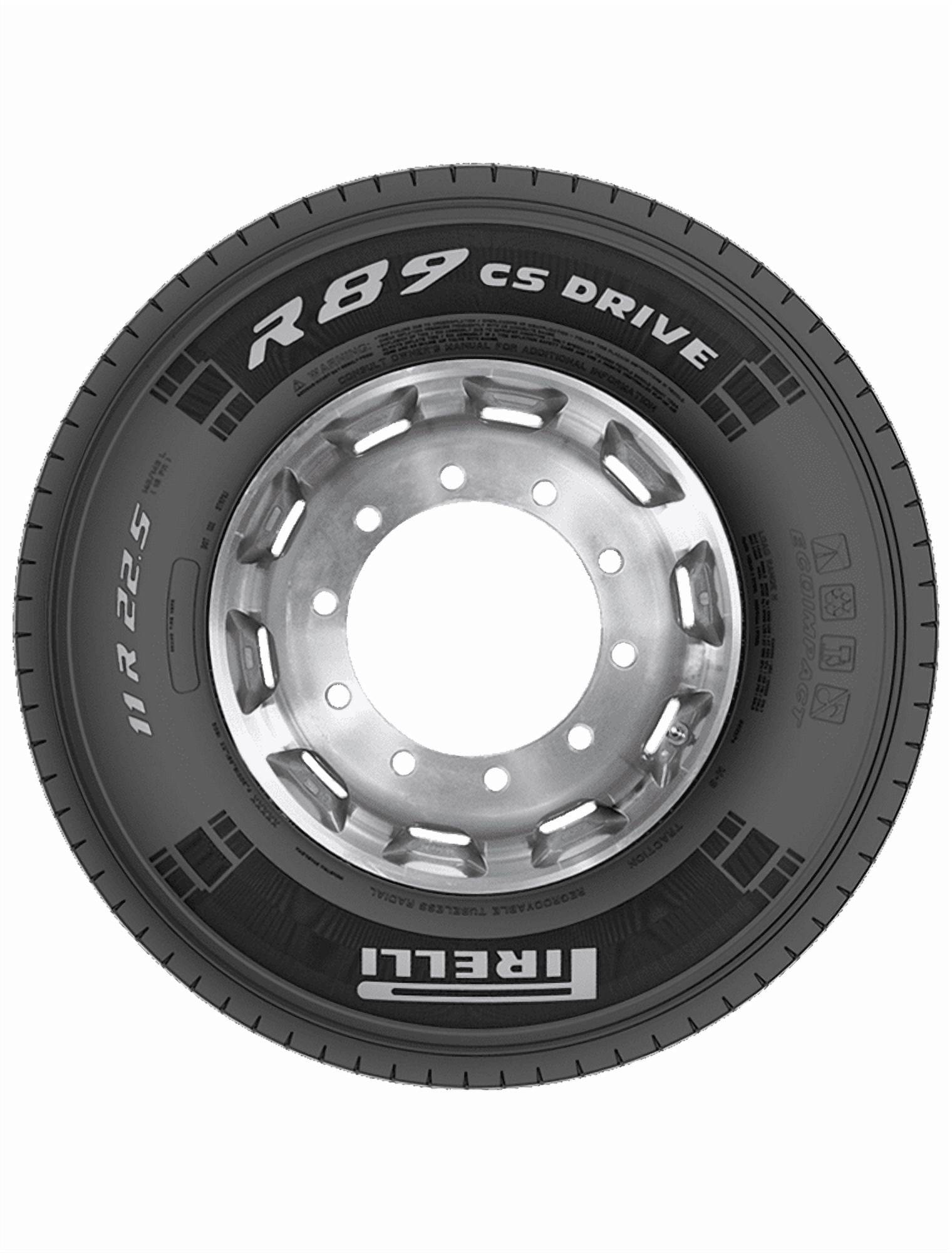 Pirelli R89 CS Drive 295/75R22.5 H/16PLY Commercial Tire