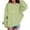 Vert Clair, variante sur Chandail en Molleton Imprimé Cœur pour Filles, Coupe Ample Col Rond Manches Longues avec Design Amour, Chemise Décontractée en Coton Doux pour Filles Tout-Petits, Plusieurs Couleurs Disponibles pour Usage Quotidien Rouge