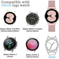 thumbnail image 2 of 2 Packs Soft Metal Milanese Samsung Watch 4/5 Band, Mesh Loop 20mm Super Breathable & Comfortable band, Compatible with Samsung Galaxy Watch 5/Watch 5 Pro/Galaxy Watch 4/Active 2/ Watch 3 41mm, 2 of 11