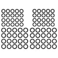 thumbnail image 1 of 80Pcs Ensemble de Joints Toriques 1/4 "3/8" Raccord Rapide Raccord de Remplacement Joint Torique Haute Pression Joint de Pression, 1 of 7