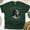 Forest Green, variant on Peace – Be of Good Cheer T-Shirt – John 16:33 Jesus and Dove, Ash, Size S