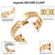 thumbnail image 3 of Miohhr Correa De Acero Inoxidable Sólido Compatible Con Apple Watch De 45 Mm, Correa De Metal Con Funda De Tpu Suave Para Iwatch Series 9, 8, 7, 45 Mm, Mujeres Y Hombres, Oro Rosa, 3 of 5