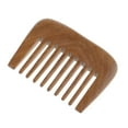 thumbnail image 4 of Peine de madera natural Macarena Dientes anchos, 4 of 6