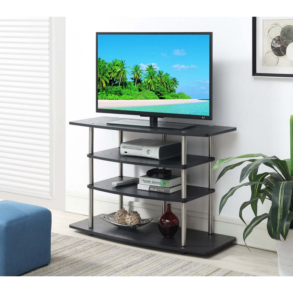 Convenience Concepts Designs2Go No Tools Wide Highboy TV Stand Maximum