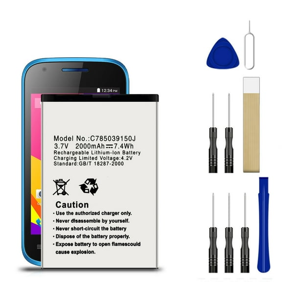 Replacement Battery C785039150J For BLU Dash Jr 4.0 K D143K Tool