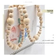 thumbnail image 4 of Vikakiooze Home Decor , 7ft Wooden Beaded Garland Home Decor Boho Decorations Wall Hanging Beads, 4 of 9