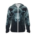 thumbnail image 1 of Fotbe Moody Ram Portrait Chaqueta con Protección Solar UPF 50+ para Hombre y Mujer, Camisa con Capucha y Bolsillos-X-Large, 1 of 7