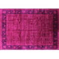 thumbnail image 1 of Ahgly Company Indoor Rectangle Oriental Pink Industrial Area Rugs, 4' x 6', 1 of 4