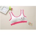 thumbnail image 1 of 2 piezas nuevas y encantadoras ropa interior con estampado para niñas, sujetador, chaleco, ropa interior para niños, ropa interior deportiva roja, 1 of 3
