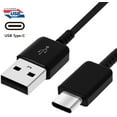 thumbnail image 2 of OEM Adaptive Fast Charger for Samsung Galaxy Note9 15W with Certified USB Type-C Data and Charging Cable. (Black / 4 Feet Cable), 2 of 2