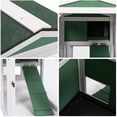 thumbnail image 4 of Coziwow 58" Rabbit Hutch Bunny Cage Indoor Chicken Coop Small Animal Poultry with Run Green, 4 of 13