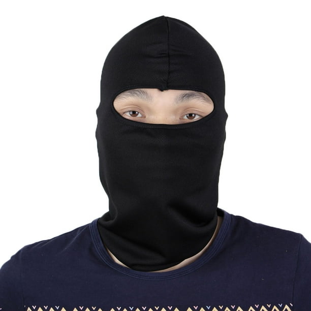 Motorcycle Hiking Full Face Mask Cover Neck Protecting Balaclava Cap ...