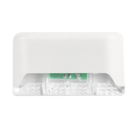 

3PCS Fence Light 0.12W 3lm Solar Power Security Stair Light Waterproof Decoration Garden Lamp White Colorful Light