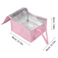 thumbnail image 2 of Insulated Food Bag Cake Packing Bag Food Delivery Bag Portable Insulated Bag with Handle, 2 of 3