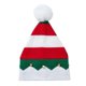 thumbnail image 1 of Sombrero de Papá Noel de empalme rojo y verde clásico, decoración de campanas de bola de felpa, gorro de lana de punto, gorro de Navidad para padres e hijos, Otoño e Invierno, 1 of 4