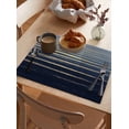 thumbnail image 6 of Sea Sunrise Golden Water Ripples Placemats Set of 4,Wipeable Washable Table Mats for Dining Tables,Navy Blue Gradient Place Mats for Kitchen Event Party Tabletop Decor, 6 of 7