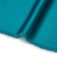 thumbnail image 4 of Silk Charmeuse Fabric 100% Silk Solid 44" wide 18 Momme Sold By the Yard Many Colors (Teal), 4 of 4
