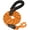 Orange, variant on 2/4/5/6FT Dog Leash, Heavy Duty Rope Leashes, Reflective Nylon Pet Lead with Aluminum Quick Release/Locking Tactical Frog Clip for Small Medium and Large Dogs, 1/2 inch