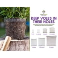 thumbnail image 2 of Cestas para plantas VOLE KING Gopher Vole, 1 litro, paquete de 4 unidades, de acero inoxidable, 2 of 9