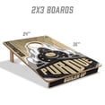 thumbnail image 5 of YouTheFan NCAA Purdue Boilermakers 2' x 3' Cornhole Game, 5 of 6