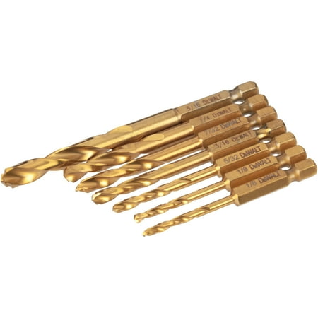 

DeWalt® Pilot Point® DD5157 Drill Bit Set 7 pc Pack