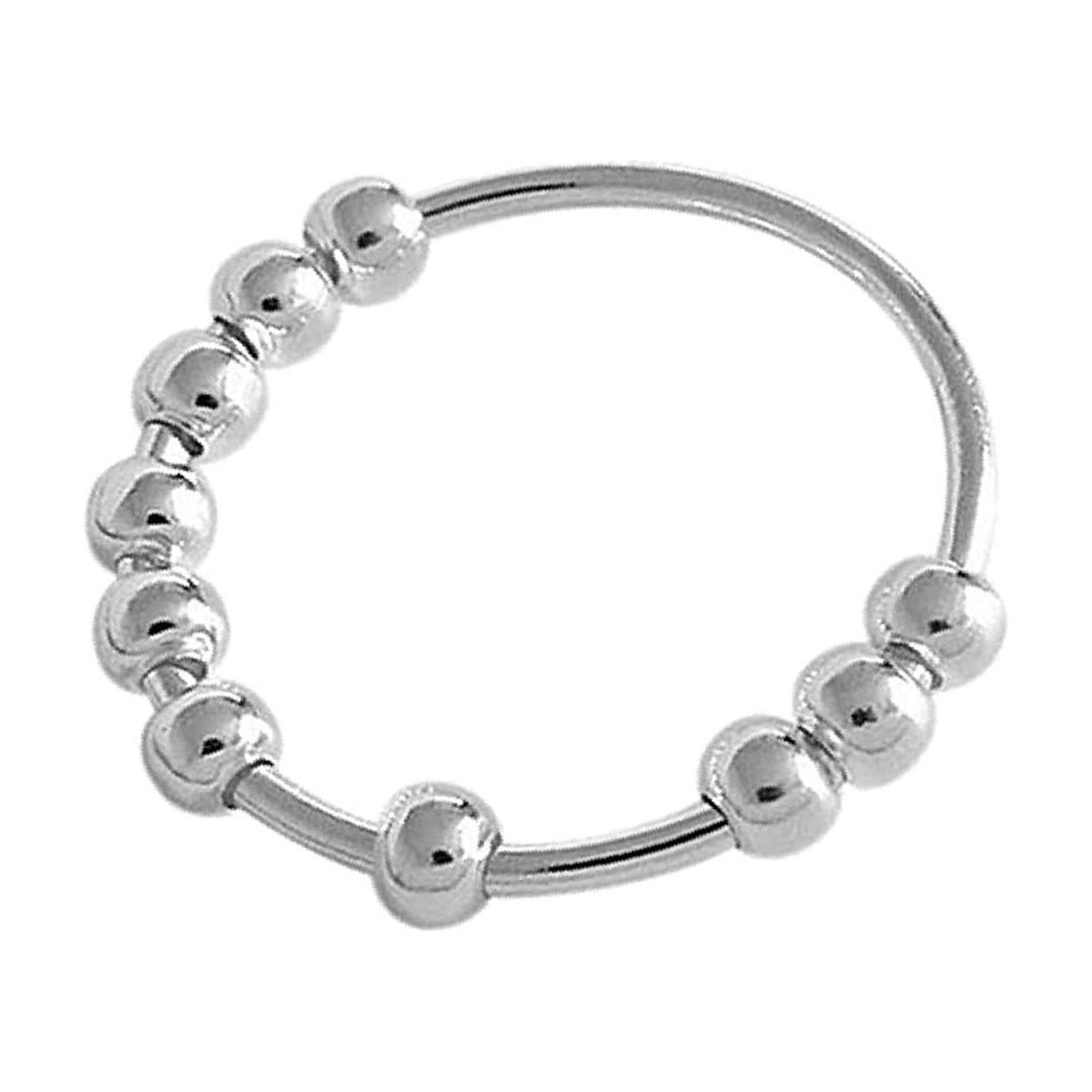 Cevioce Lot de 9 anneaux magnétiques pour adultes, jouets rotatifs pour adolescents, panier de Pâques, soulagement de l'anxiété, du stress, cadeaux