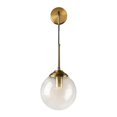 thumbnail image 2 of Lámpara de Montaje en Pared, Accesorios de Iluminación, de Bo Redonda de Cristal, Candebros de Pared Exterior de Industrial , Borrar Colco Luces de pared del dormitorio, 2 of 7