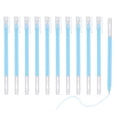 thumbnail image 1 of Uxcell 12 Pcs Colored Gel Pens, 0.5mm Fine Point Pastel Gel Pens High Light Ink for DIY Projects Painting Journaling Notebook Black Paper Drawing, 15cm Length Light Blue Ink, 1 of 6