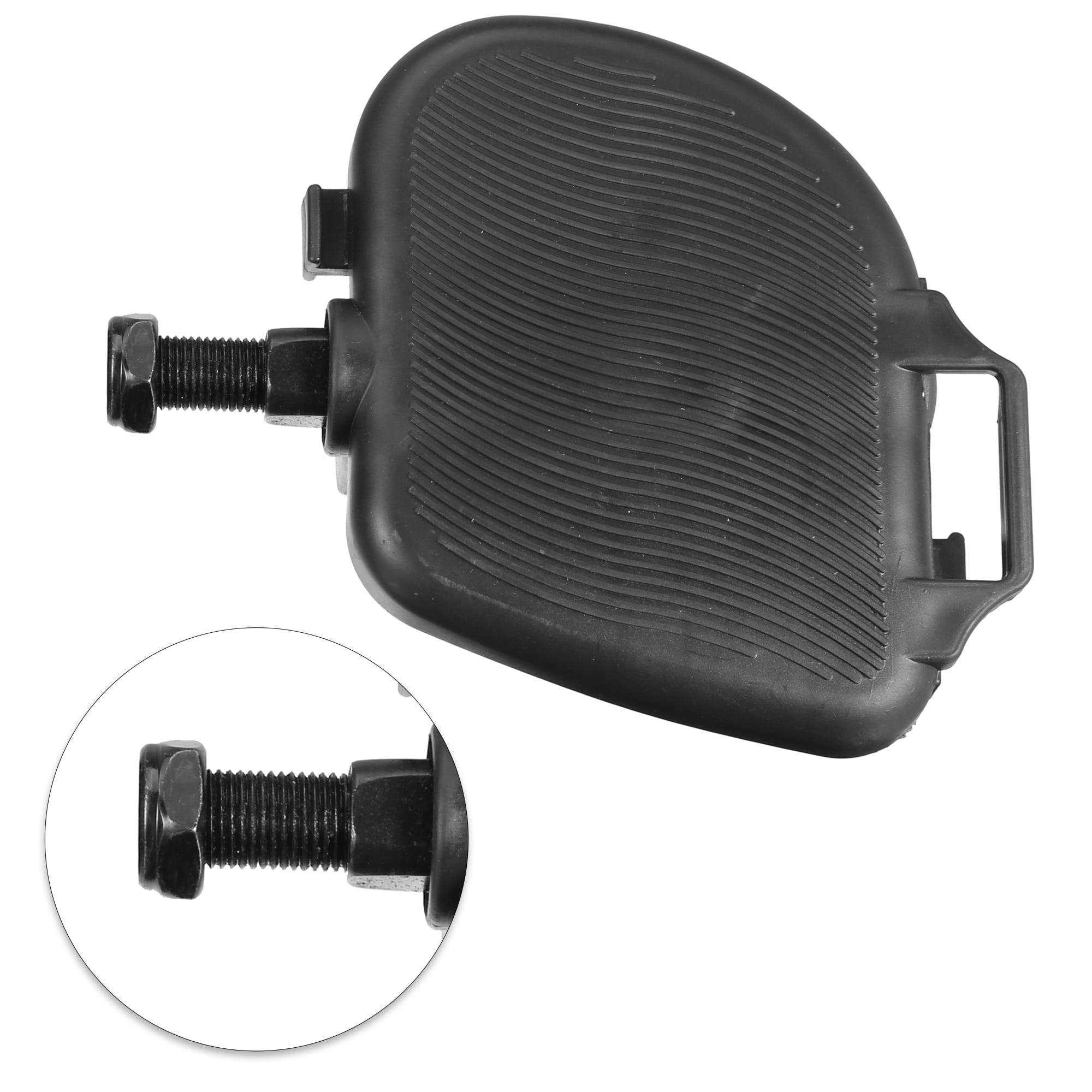 Unique Bargains Pair Exercise Bike Pedals Straps Indoor Cycling Components Non Slip 9/16"