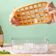 thumbnail image 7 of Harpi Ice Cube Trays for Freezer, Ice Cubes Tray with Lid and Bin Press Type Easy Release 28Pcs Ice Cubes Molds Ice Box Comes with Scoop for Ice Drink, Juice, Whiskey, Cocktail, 7 of 7
