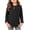 Black, variant on Girls Boys Long-Sleeve Ribbed Knit Base Layer Top Soft Comfortable Round-Neck T-Shirt for Spring/Fall Beige Size 2T