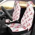 thumbnail image 2 of Sikiie Lobsters And Sea Stars Car Seat Protector 2 Pack Car Seat Cushion Mat, Car Seat Covers for SUV, Truck, Van, 2 of 7