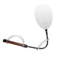 thumbnail image 1 of Rehabilitation Advantage Magnified Oval Flexible Inspection Mirror, 1 of 4