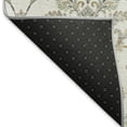 thumbnail image 5 of Addison Rugs Chantille Indoor/Outdoor Traditional Damask Ivory Machine Washable Rectangle Rug, 8' x 10', 5 of 8