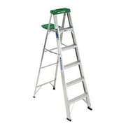 Werner 6 ft. Aluminum Step Ladder Type II 225 lb. capacity