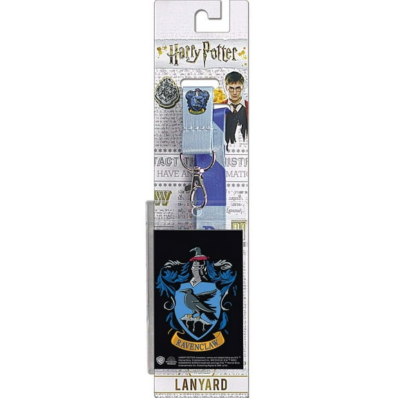 Harry Potter Ravenclaw Reversible Lanyard with Breakaway Clip and ID Holder