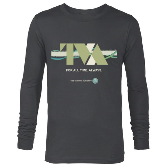 Marvel Loki Time Variance Authority TVA Timeline - Long Sleeve T-Shirt for Men - Customized-Charcoal Heather