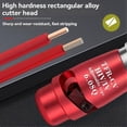 thumbnail image 4 of Kit portátil de pelacables para electricistas (2 unidades) para pelar cables rápidamente. Herramienta de aleación para electricistas de 10,0 m., 4 of 5