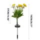 thumbnail image 3 of Lámpara de peonía solar para jardín, lámpara LED de simulación de 7 cabezas de peonía de seda, lámpara de inserción en el suelo, lámpara decorativa para patio, lámpara de peonía, 3 of 3