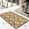 thumbnail image 2 of 2 Pack Washable Rubber Sunflower Cute Floral Dish Drying Mats for Kitchen Counter Home Large Coffee Bar Pad Accessories and Decor for Utensils Stemware (2pcs 18''x24''+19.5''x12''), 2 of 6