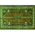 thumbnail image 1 of Ahgly Company Indoor Rectangle Persian Green Traditional Area Rugs, 7' x 9', 1 of 1