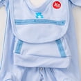thumbnail image 5 of Newborn Baby Cotton Bodysuit Long-Sleeve Unisex Babies Clothing Newborn Knotted Sleeping Bag Fetal Hat Set Baby Comfortable And Breathable Pajamas 3-6M, 5 of 6